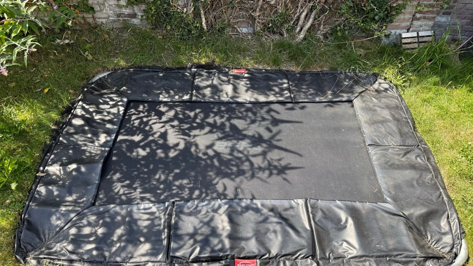 BERG InGround Favorit Trampoline 280x190 cm, Ophalen, Gebruikt