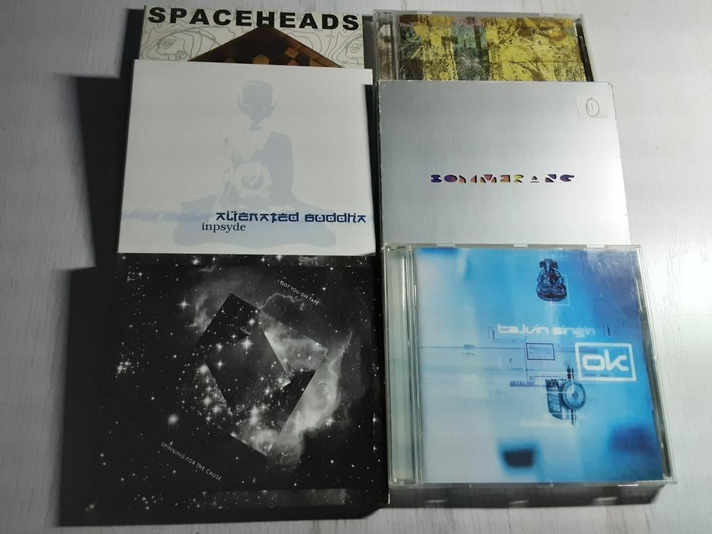 Elektronische CD Collectie:Spaceheads, Alienated Buddha, etc, Cd's en Dvd's, Cd's | Dance en House, Ophalen of Verzenden, Gebruikt