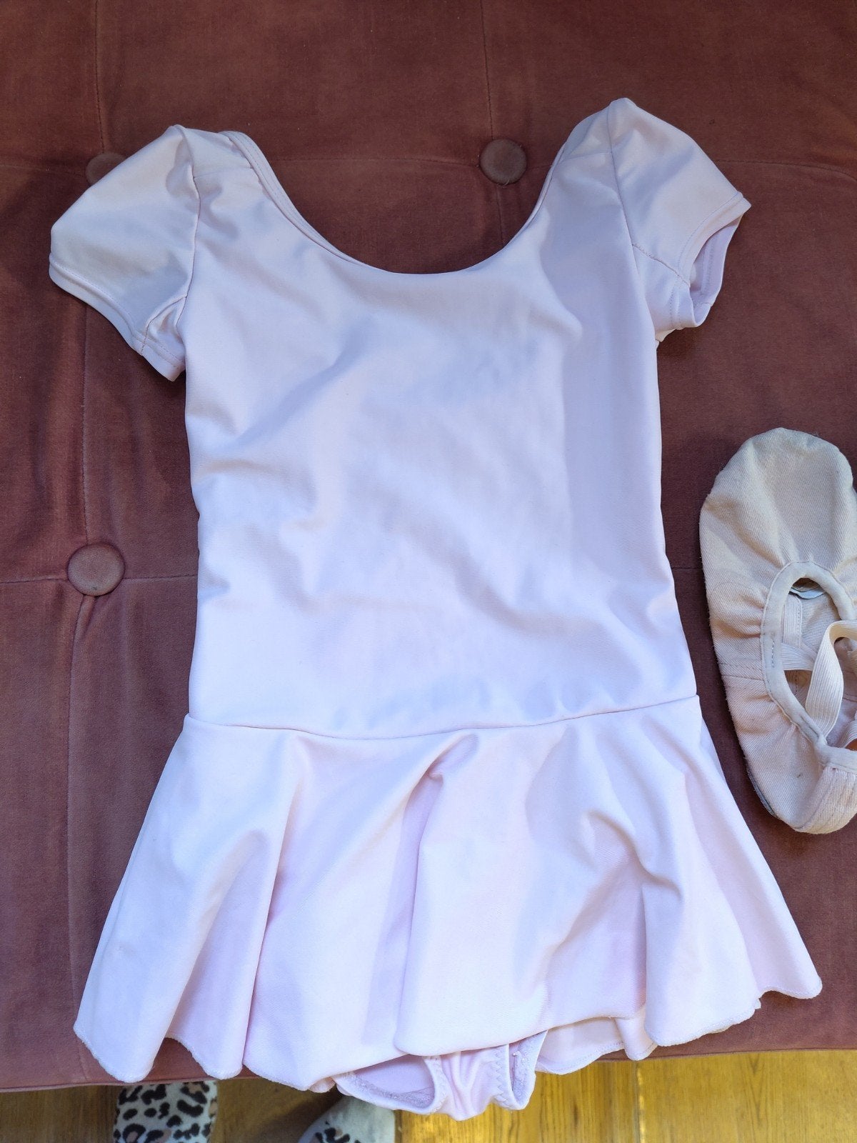 Balletkleding set Decathlon (jurkje + 2 paar schoenen), Ophalen, Gebruikt