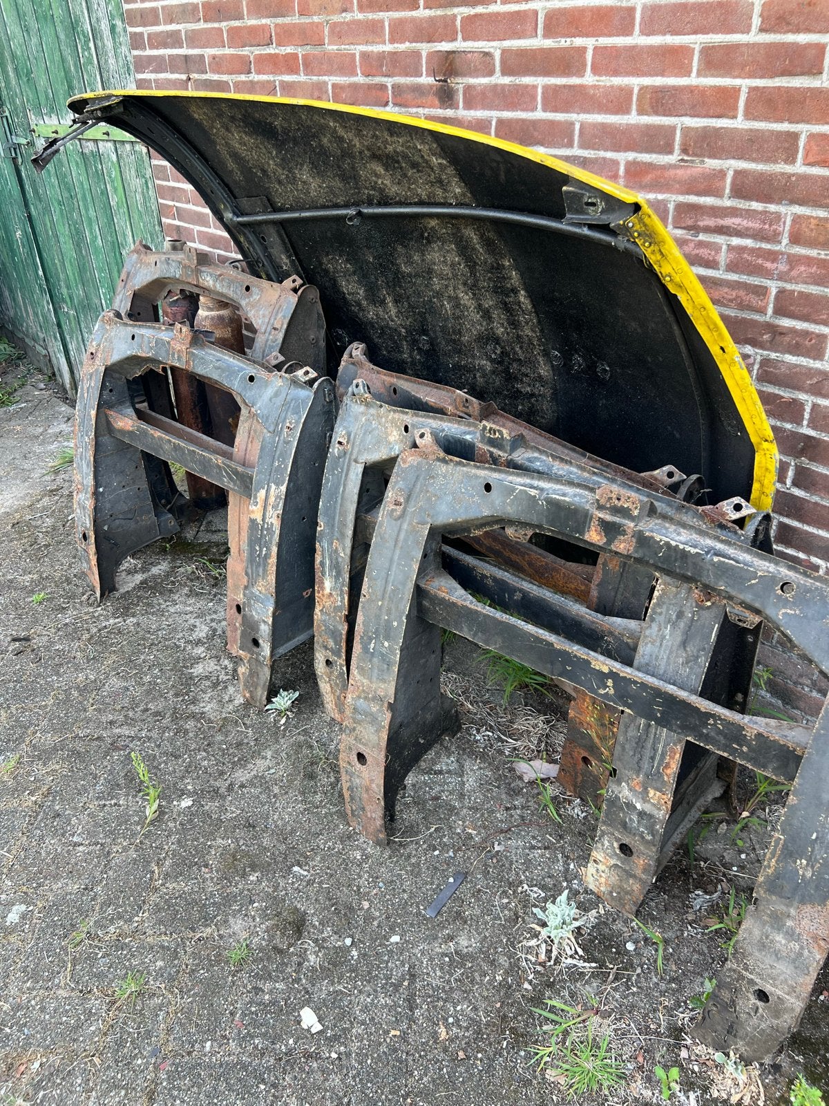 Achterbumpers en voorkant snip Citroën DS onderdelen, Gebruikt, Citroën, Voor, Ophalen of Verzenden