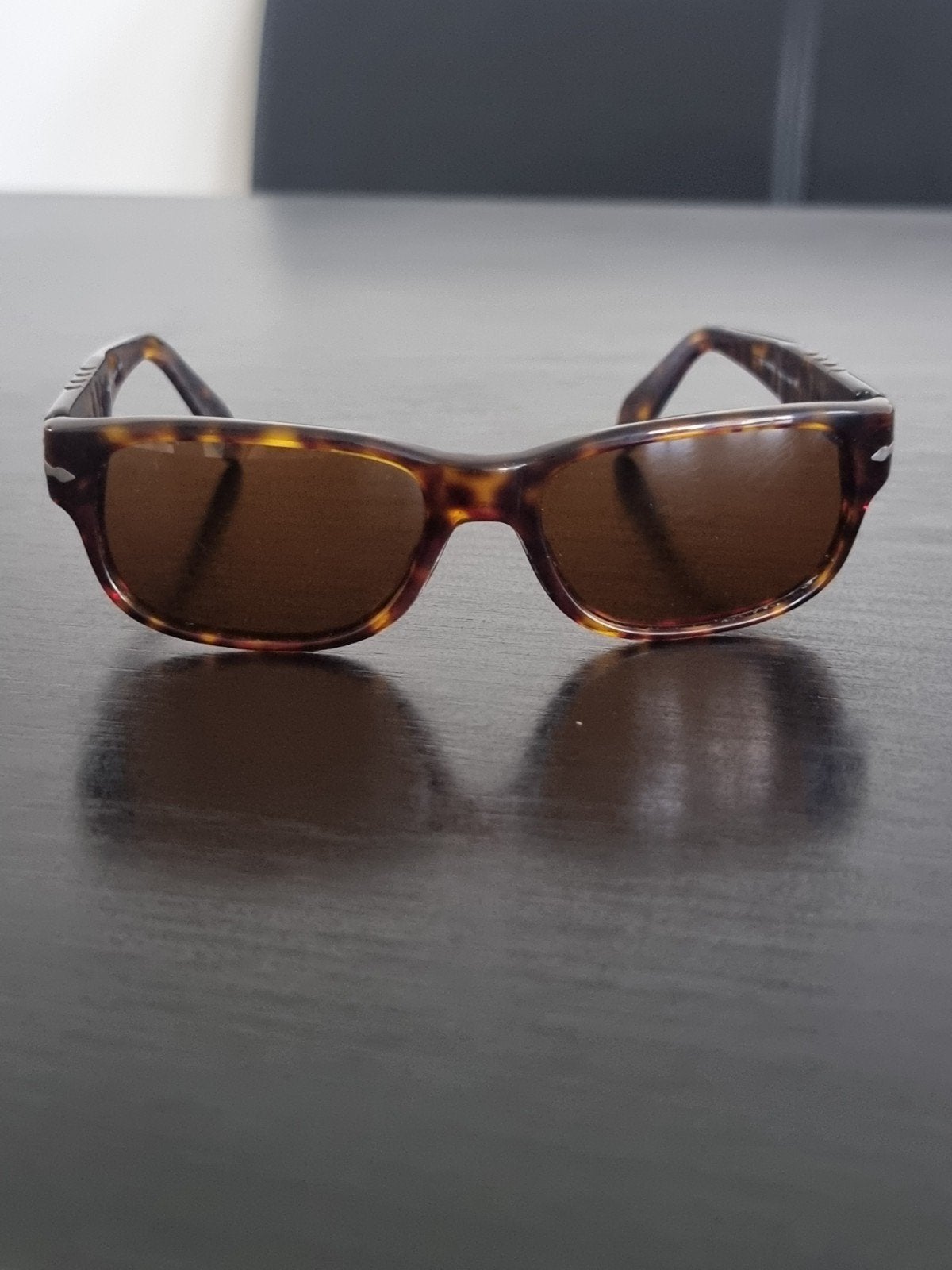 Persol zonnebril 2570 S/ 90's/ bruin, Overige merken, Gebruikt, Zonnebril, Bruin