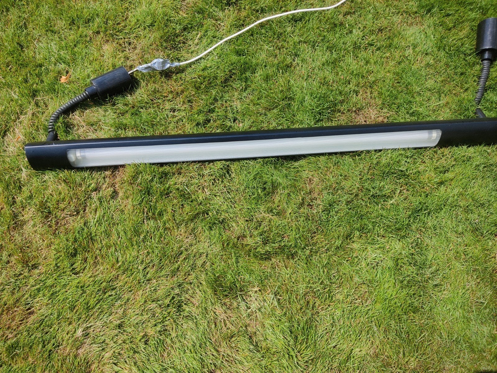 TL verlichting lamp, met aan knop, en verstelbaar in hoogte, Zwart, Ophalen of Verzenden, Verstelbaar
