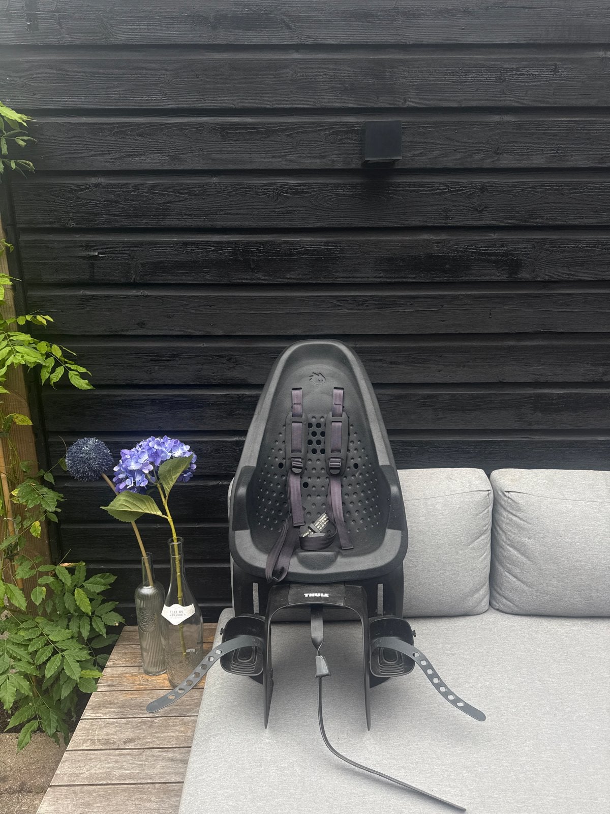 Thule Yepp 2 Maxi achterzitje zwart, Ophalen, Achterzitje, 9 t/m 18 kg, Gebruikt