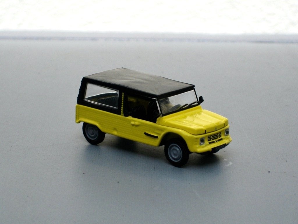 Citroen Mehari 1983 geel Norev H0 1:87, Ophalen of Verzenden, Nieuw, Auto, Overige merken