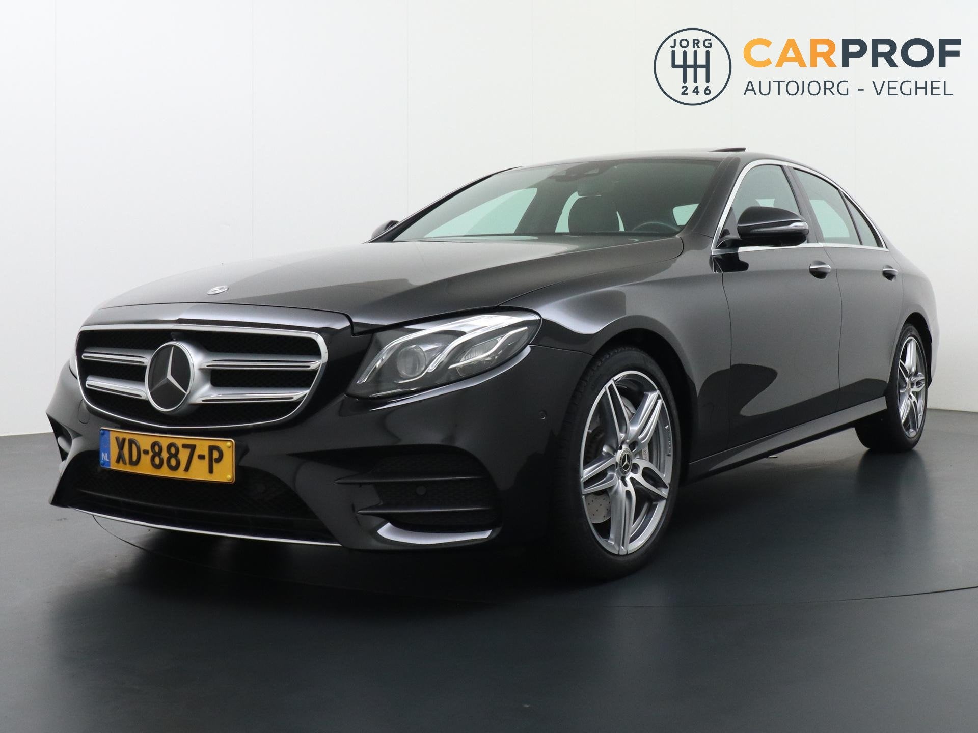 Mercedes-Benz E-klasse 400 4Matic Premium Plus AMG Styling |, Auto's, Gebruikt, Zwart, Leder, Bedrijf
