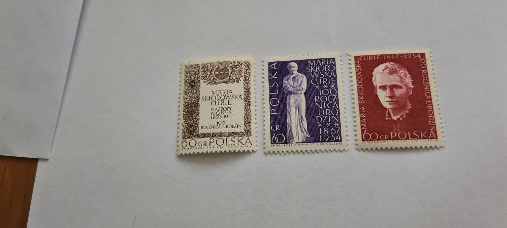 8290 polen 100 jaar marie sklodowska curie 1967, Postzegels en Munten, Verzenden, Polen