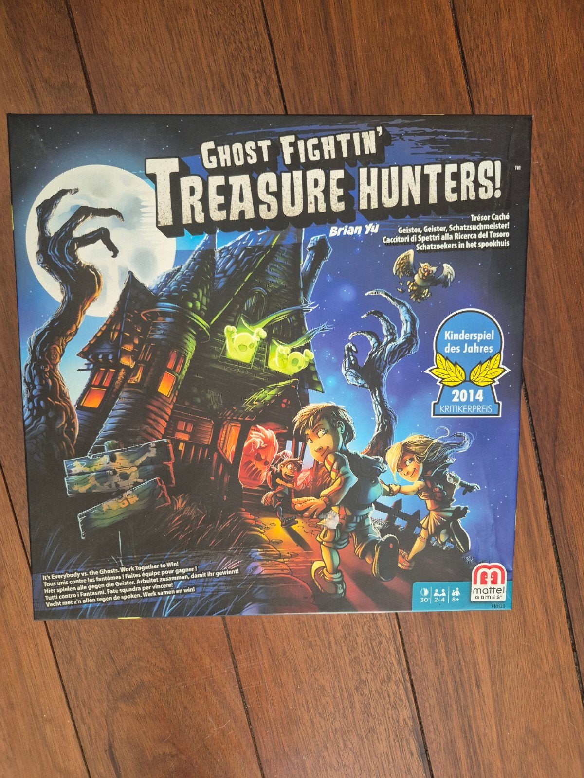 Ghost Fightin' Treasure Hunters! Bordspel, Een of twee spelers, Ophalen of Verzenden, Zo goed als nieuw, Mattel Games