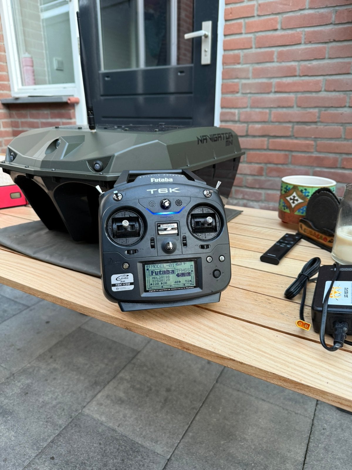 Navigator mini voerboot, ., Ophalen of Verzenden, Zo goed als nieuw, .