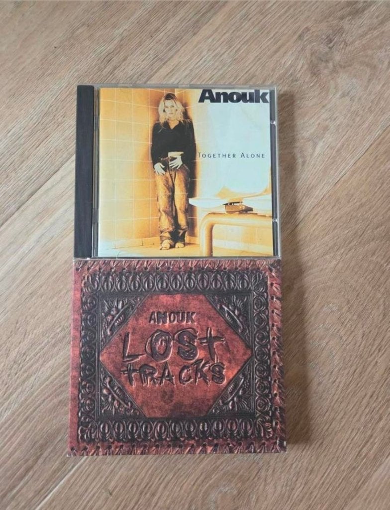Anouk CD's: Together Alone & Lost Tracks, Ophalen of Verzenden, Zo goed als nieuw, Poprock