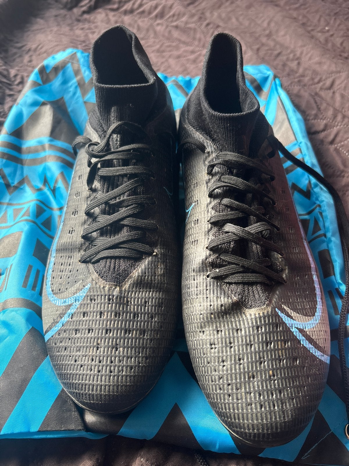 Nike Mercurial Voetbalschoenen - Maat 44.5, Ophalen of Verzenden, Gebruikt, Schoenen