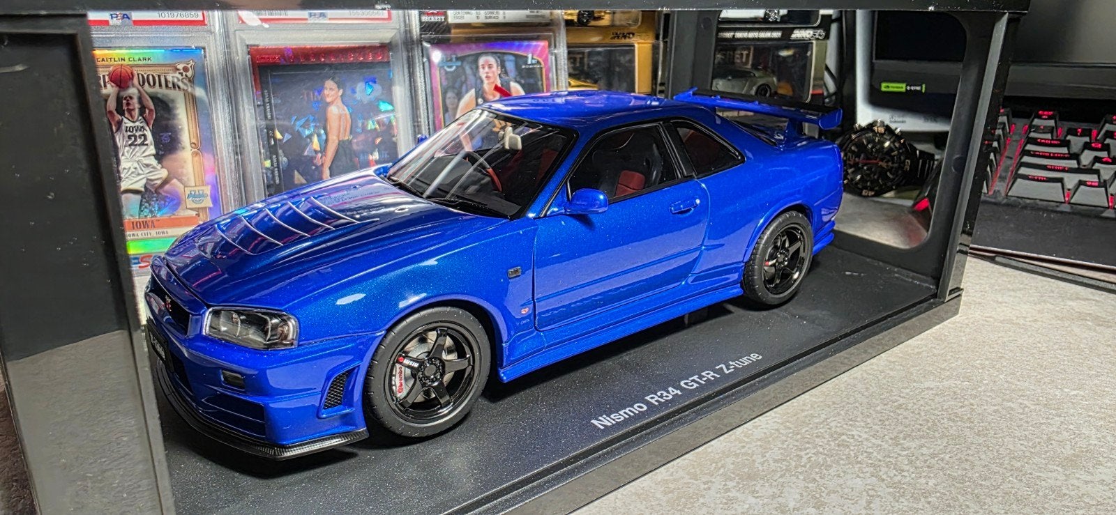 1:18 Nissan skyline GT-R R34 Z-tune Z2 AutoArt new, Ophalen of Verzenden, Nieuw, Auto, Autoart