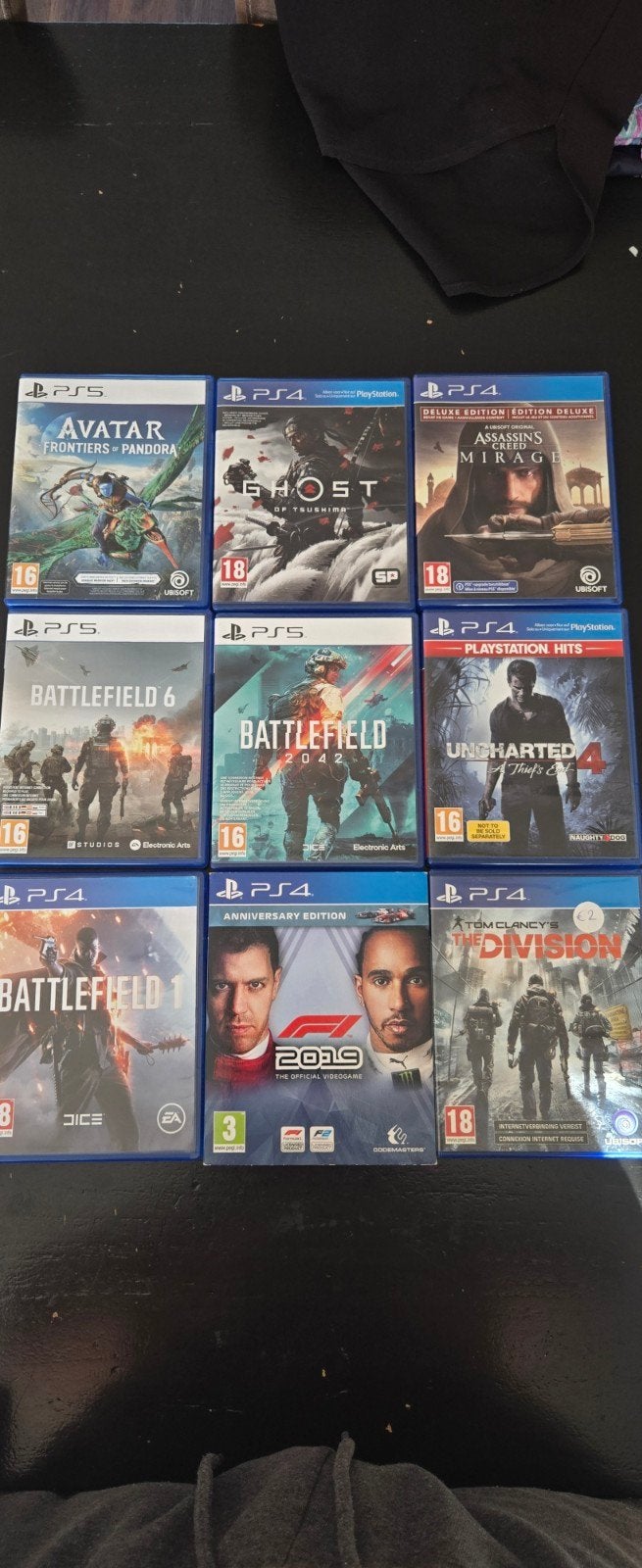 Grote PS4/PS5 gamecollectie - 9 games!, Ophalen, Online, Gebruikt, Vanaf 18 jaar