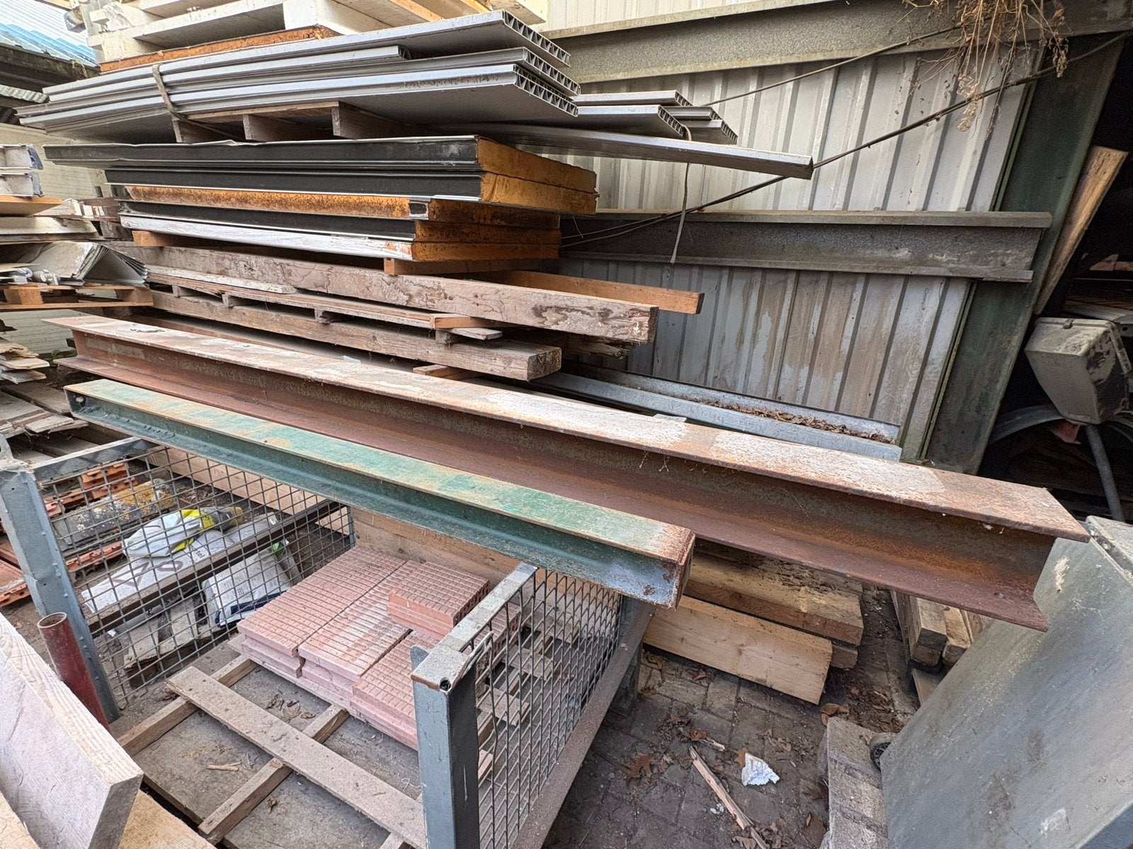 HEA180 Stalen balk - 322cm lang, Ophalen, Gebruikt, IJzer