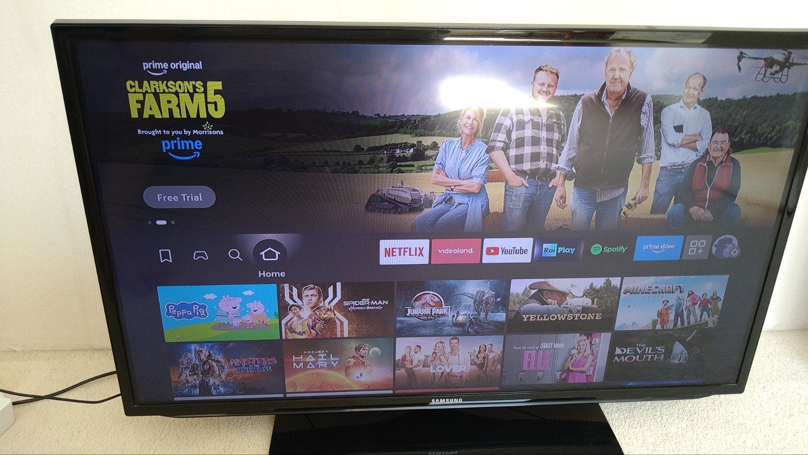 Samsung televisie, Audio, Tv en Foto, Televisies, Ophalen, Gebruikt, 50 Hz, LCD