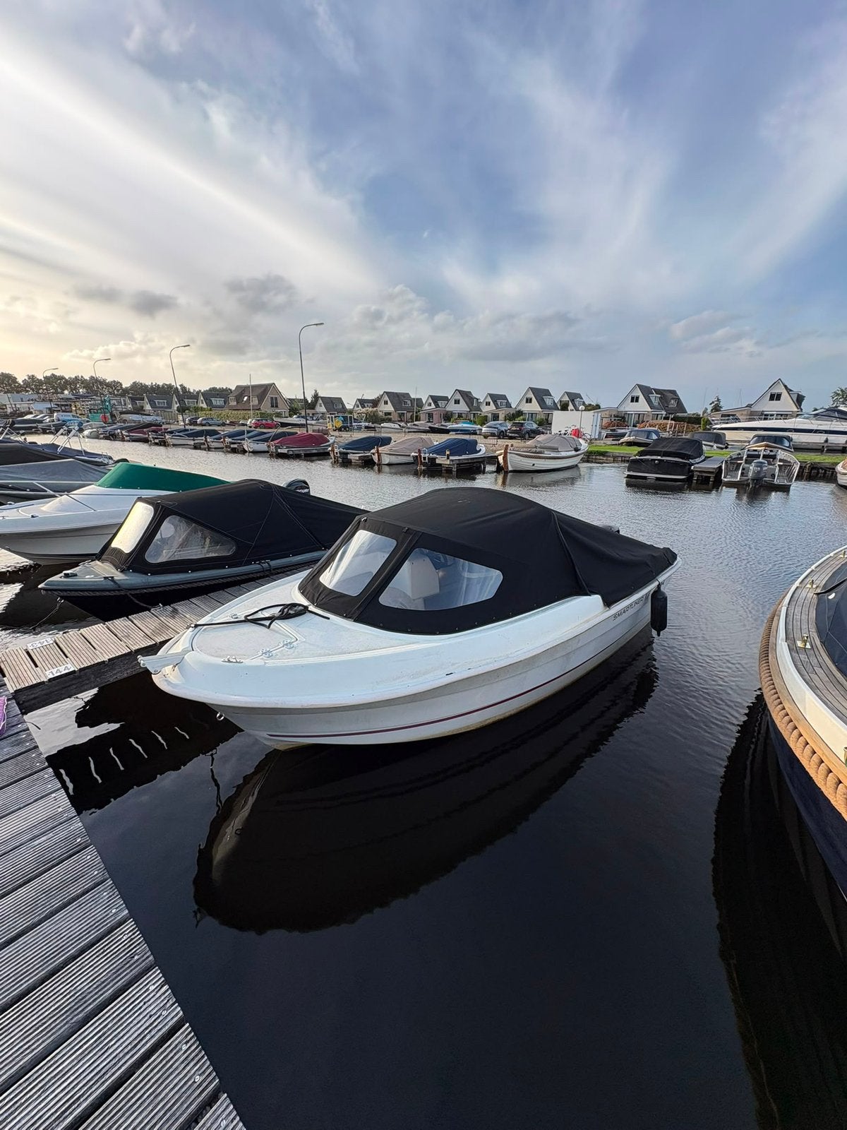 Nette motorboot | 25PK | gloednieuwe kap | breukelen, Watersport en Boten, Ophalen, Zo goed als nieuw, Motor en Techniek