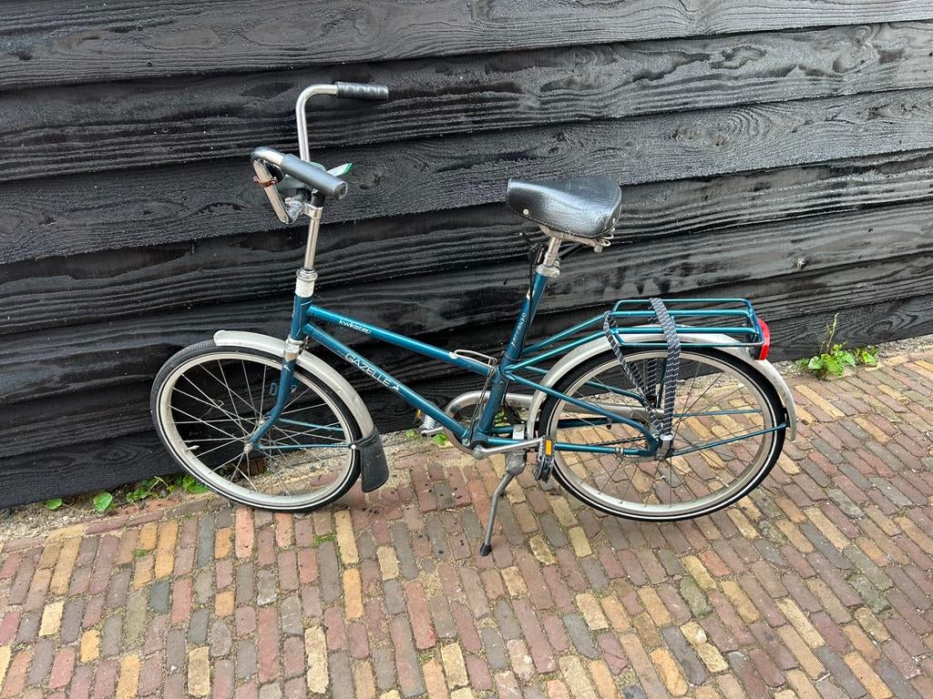 Gazelle kwikstep deelfietsen/vouwfietsen, Terugtraprem, Gebruikt, 14 tot 16 inch, Versnellingen