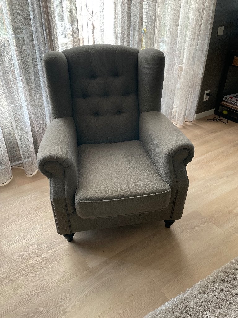 Stoel, Huis en Inrichting, Stoelen, Ophalen, Gebruikt, Bruin, Eén