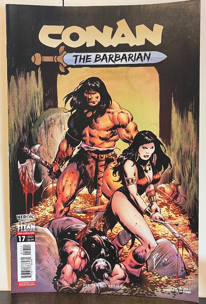 Conan the Barbarian #17, 18, 20 (Titan Comics) Uitzoeken, Eén comic, Amerika, Nieuw, Ophalen of Verzenden