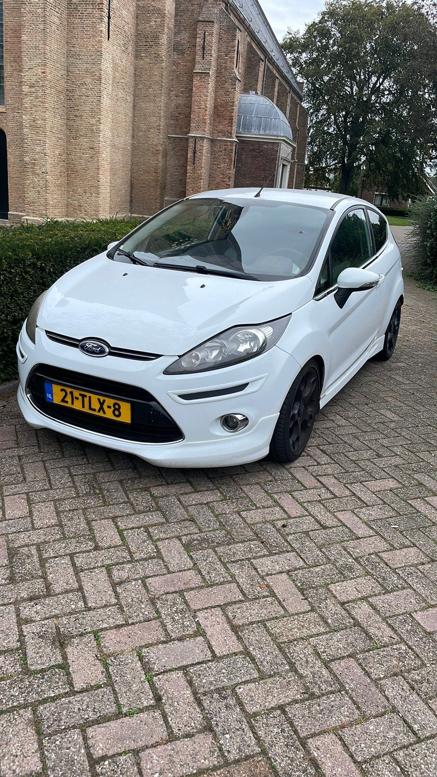 Ford Fiësta 1.6TDCI 70KW 3DR 2012, Voorwielaandrijving, 28 km/l, 96 €/maand, Wit