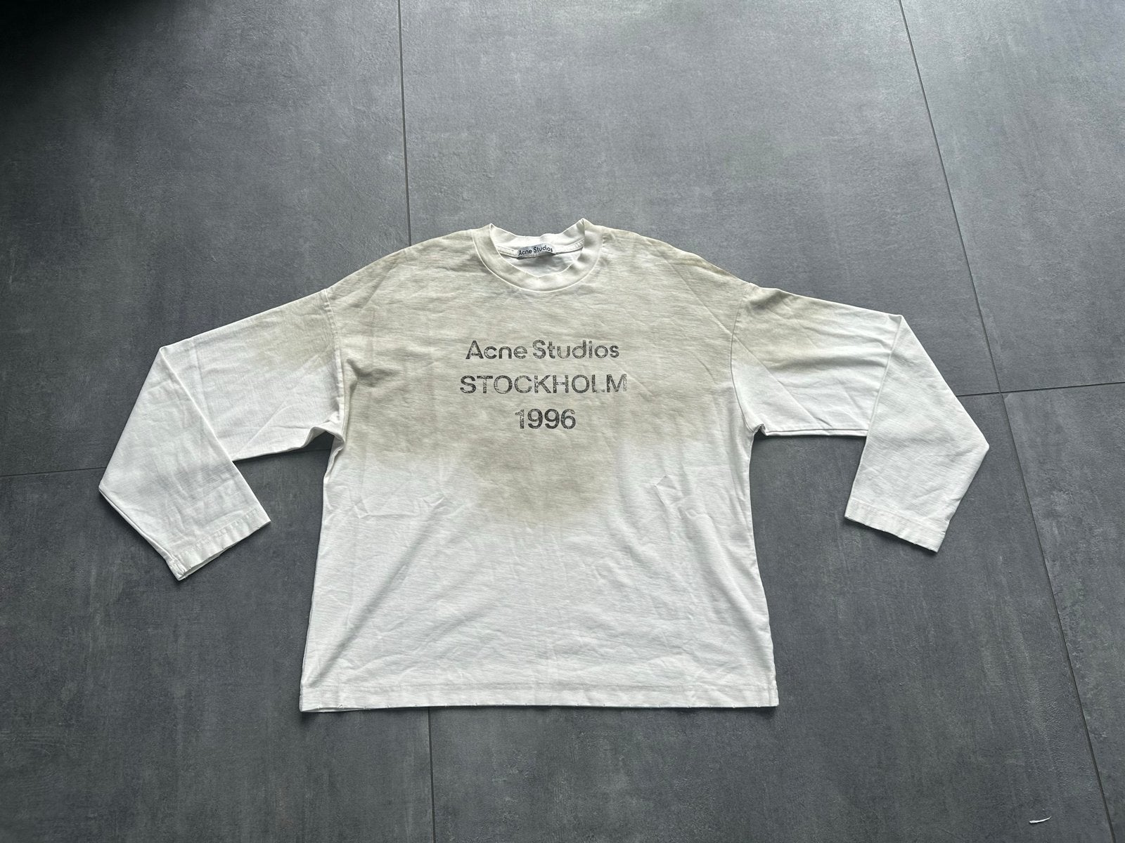 Acne Studios Stockholm 1996 Longsleeve T-shirt, Ophalen of Verzenden, Nieuw, Maat 46 (S) of kleiner, Wit