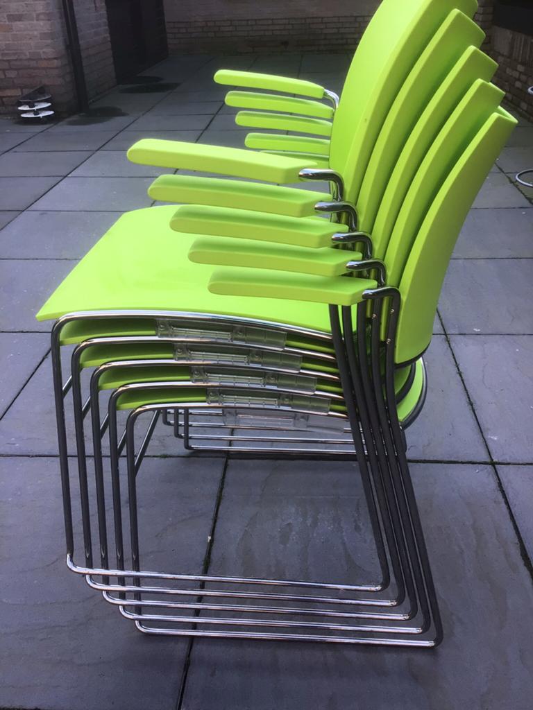 Zeer mooie Casala Curvy stoelen, Ophalen, Zo goed als nieuw