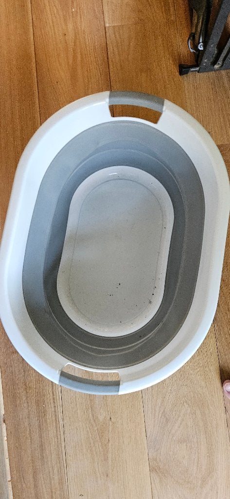 Inklapbaar badje voor peuter of baby, Ophalen of Verzenden, Zo goed als nieuw, Badje, Overige merken