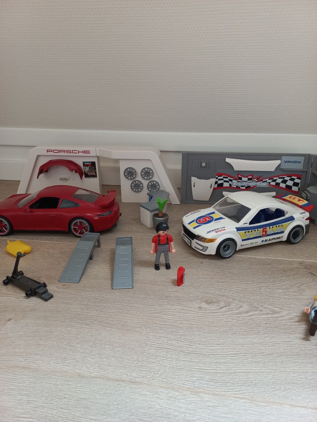 Playmobil race auto's, Ophalen, Gebruikt, Complete set, Voertuig