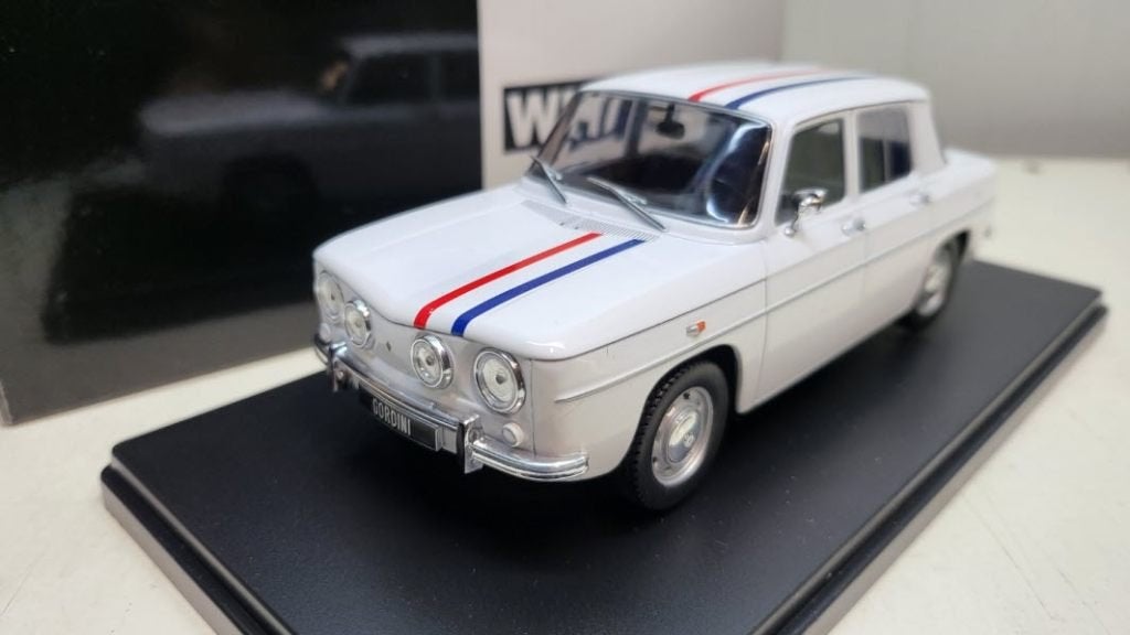 Renault R8 Gordini, wit, 1964, Overige merken, Auto, Whitebox, Nieuw