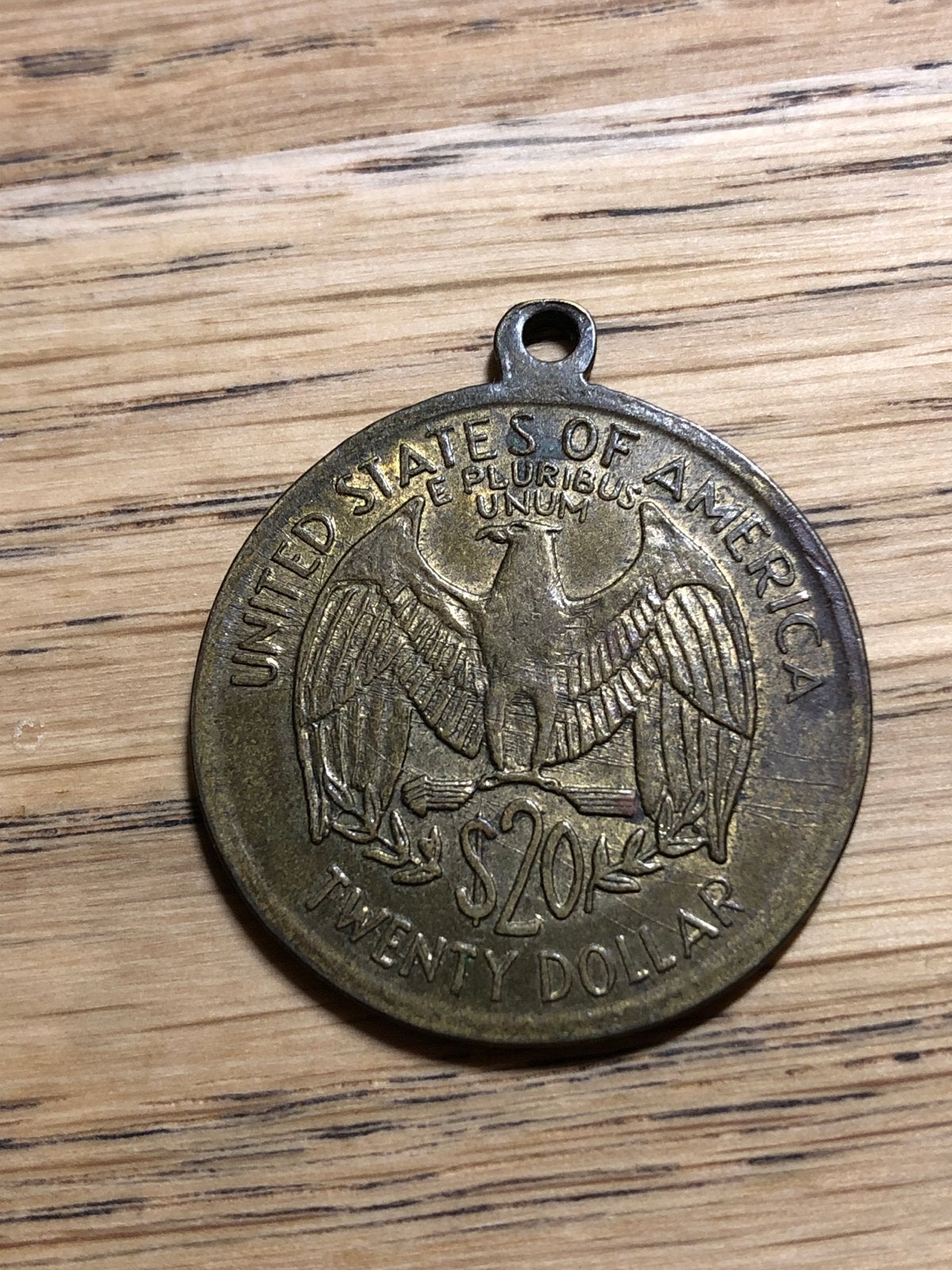 Vintage Amerikaanse Medaille/Hanger - 1944, Ophalen of Verzenden, Brons, Buitenland