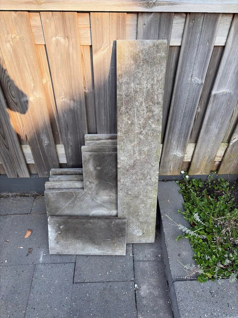 Vijverranden en hoekstukken, Tuin en Terras, Vijvers, Ophalen of Verzenden, Gebruikt