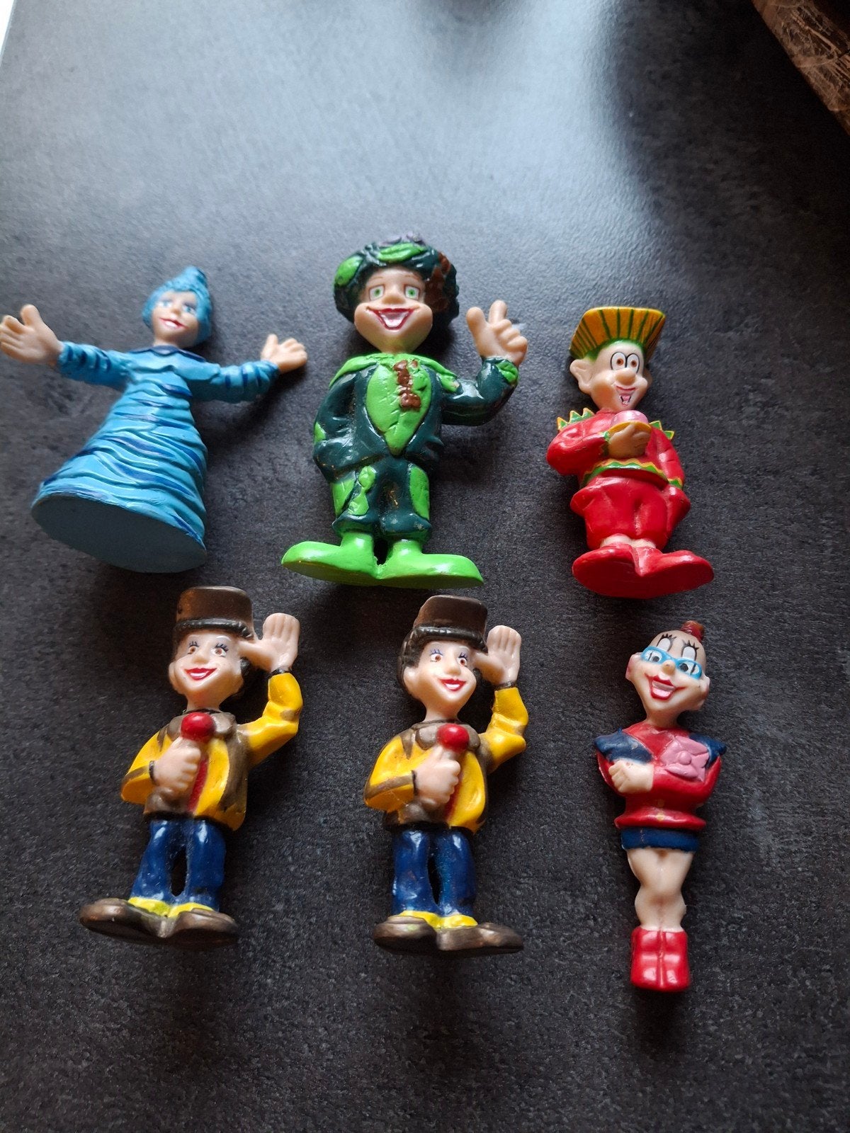Set van 6 Efteling figuren - Vintage, Verzamelen, Ophalen of Verzenden, Gebruikt