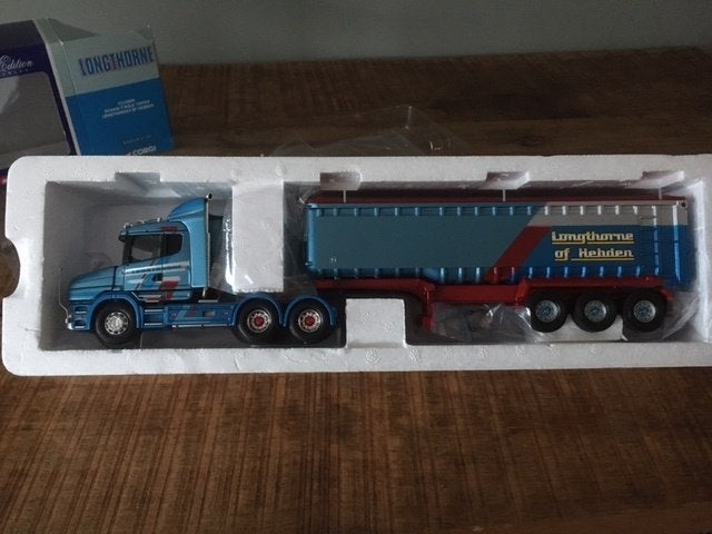 Corgi Scania T Bulk Tipper Longthorneres of Hebden, Hobby en Vrije tijd, Ophalen of Verzenden, Nieuw, Bus of Vrachtwagen, Corgi