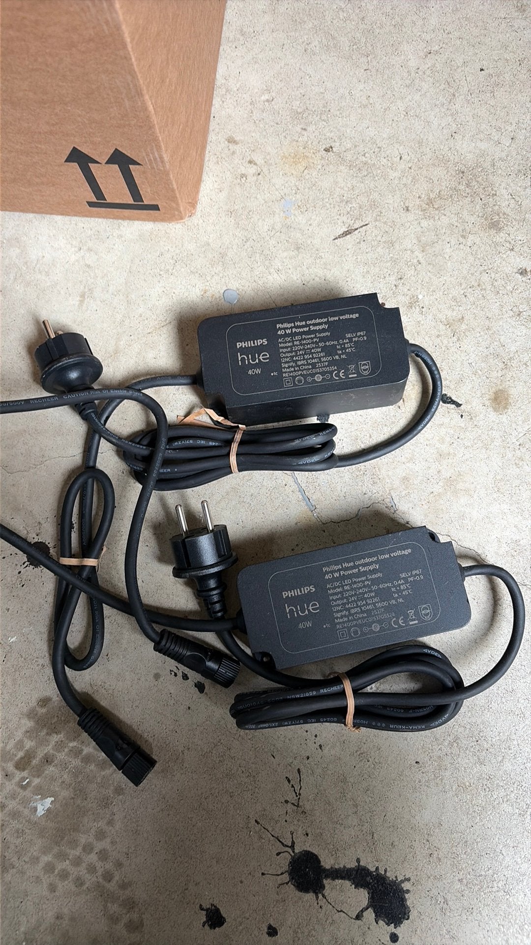 NIEUW 2x Philips Hue Outdoor Low Voltage 40W Voeding, Ophalen, Nieuw