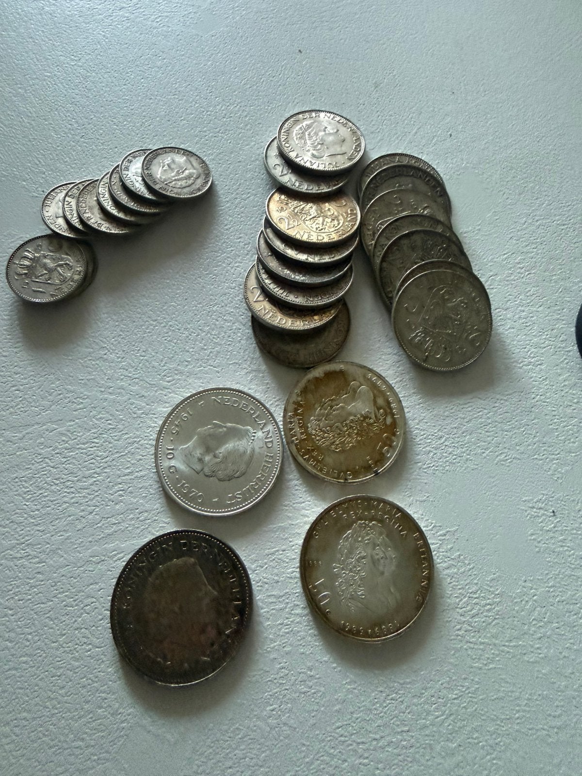 Nederlandse zilveren munten, Ophalen of Verzenden, Koningin Beatrix, 50 gulden, Zilver