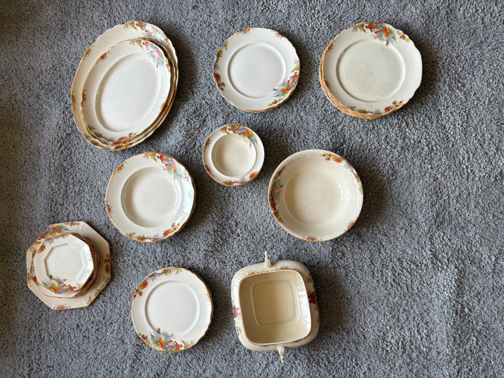 Royal Albert servies Venice. Ophalen, Antiek en Kunst, Antiek | Servies compleet, Ophalen