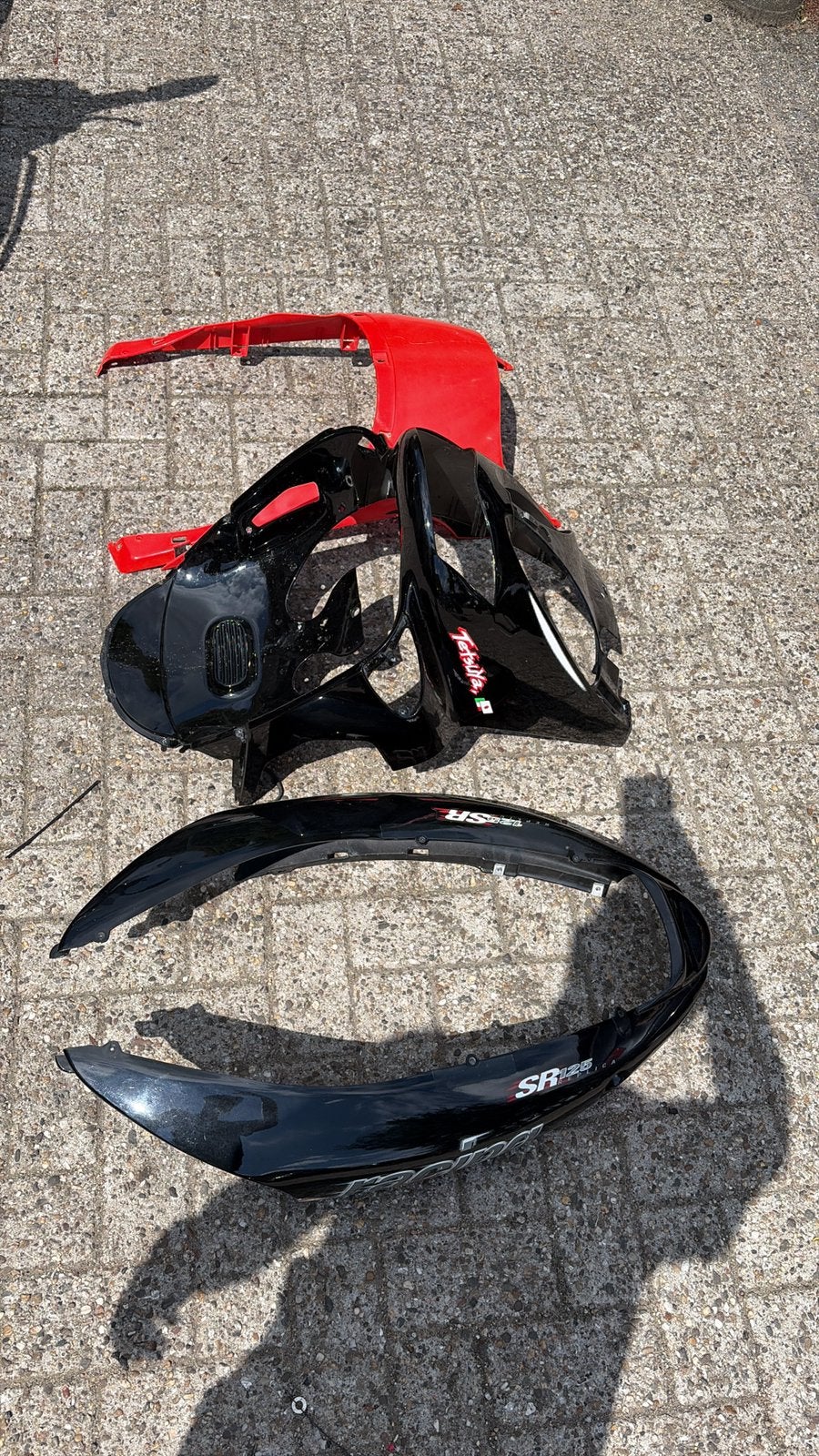 Aprilia sr 125 tetsuya harda kapdelen kappenset, Ophalen of Verzenden, Gebruikt, Kap, Aprilia