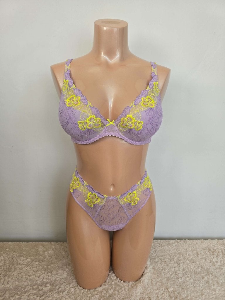 Nieuw prima donna ixia  Plunge bh 75d  Beugel bh  Str, ., Paars, Ophalen of Verzenden, BH