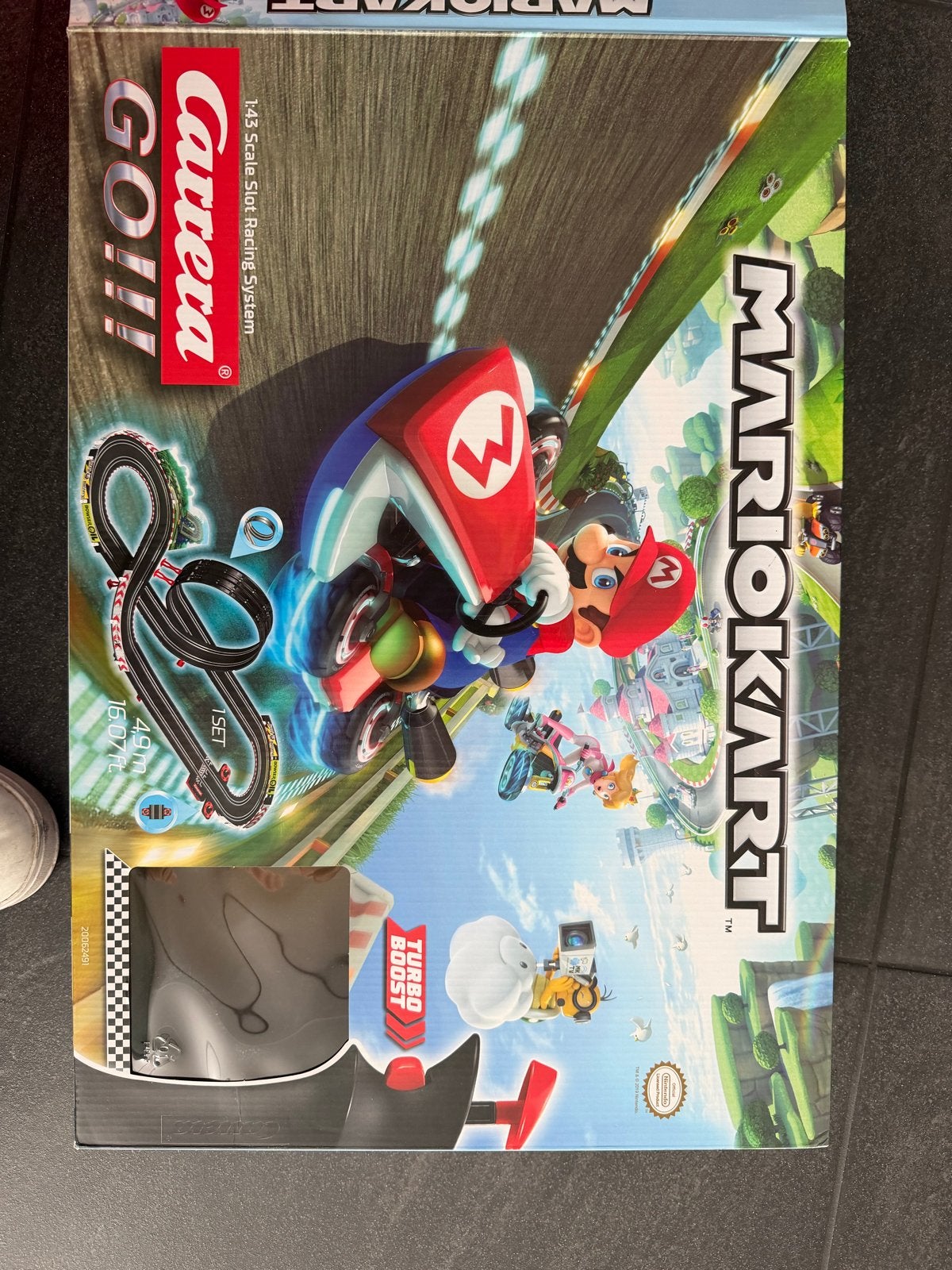 Carrera Go!!! Mario Kart Racebaan met f1 auto’s, Racebaan, Carrera, Ophalen of Verzenden, Zo goed als nieuw