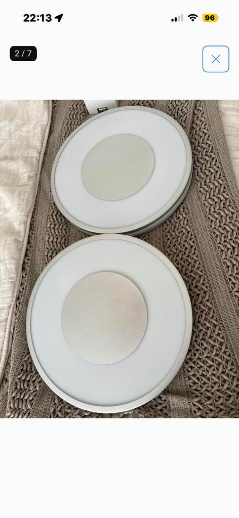 Philips being plaffondlamp, Ophalen of Verzenden, Zo goed als nieuw, Overige materialen