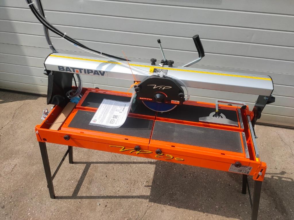 tegelsnijmachine Battipav VIP290, Doe-het-zelf en Verbouw, Ophalen, 60 cm of meer, Nieuw, 10 m² of meer