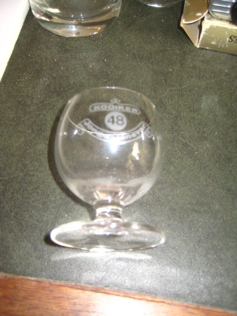 borrelglaasje kooiker (vlgnr 2) jonge jenever 48, Verzamelen, Ophalen of Verzenden, Zo goed als nieuw, Borrel- of Shotglas