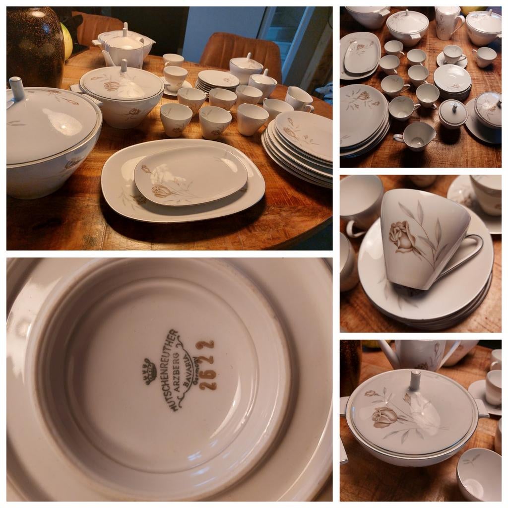hutschenreuther servies arzberg bavariaAntique /Vintage 1940, Ophalen