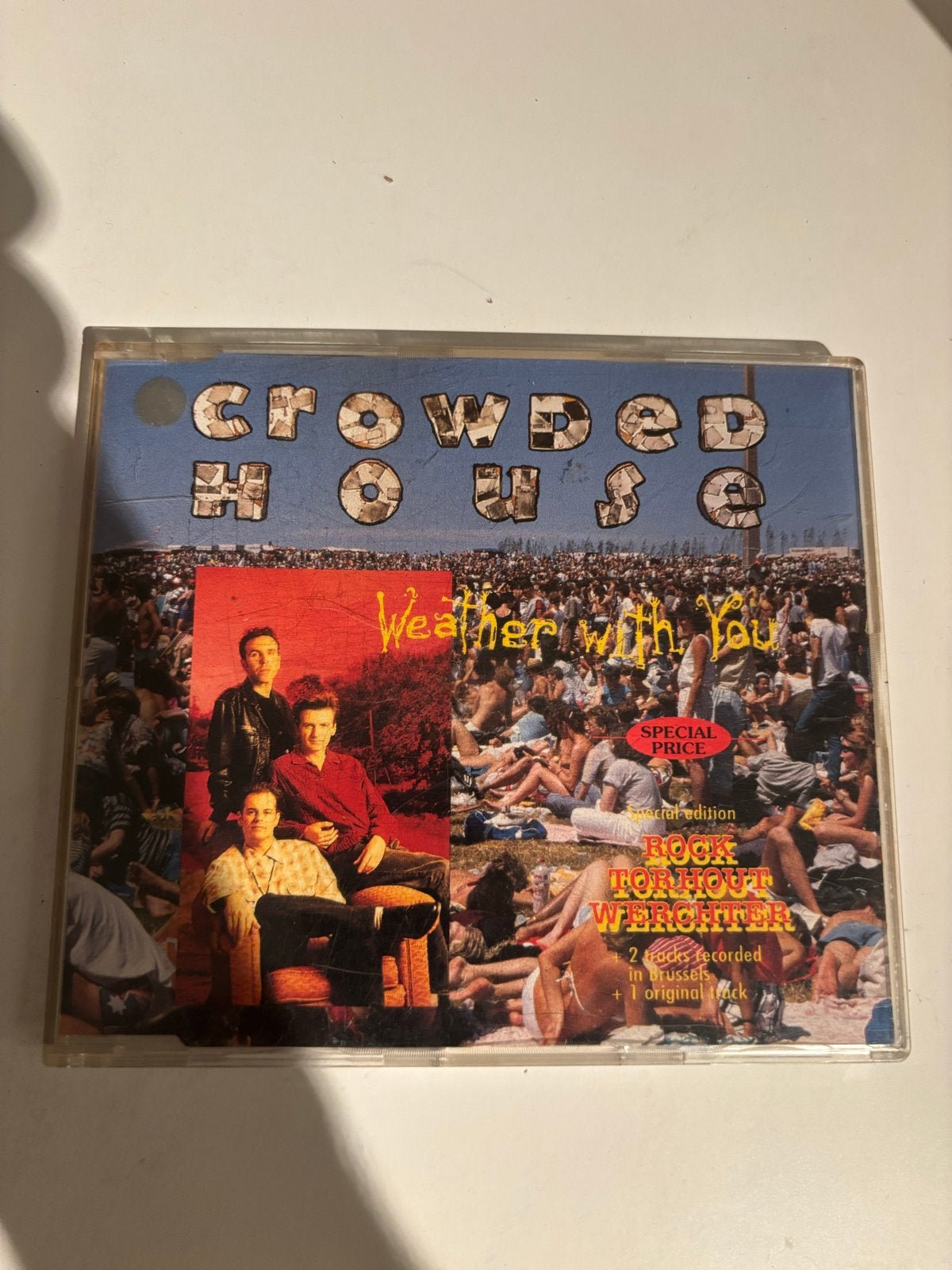 Crowded House - Weather With You CD Single (Special Edition), Gebruikt, Met bonustracks, Pop, Ophalen of Verzenden