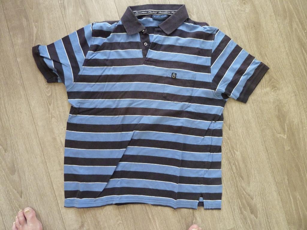 Gestreept heren polo shirt van mainstream maat XL, Kleding | Heren, Ophalen of Verzenden, Gedragen, Maat 56/58 (XL), Mainstream