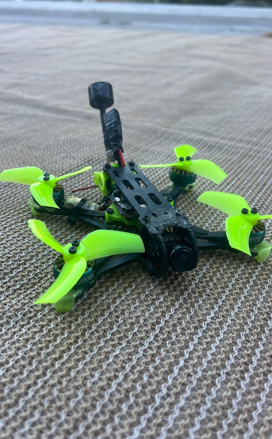 Angel25 fpv drone 2,5” Analog 2.4ghz ELRS, Verlichting, Gebruikt, Basiskwaliteit, Overige merken