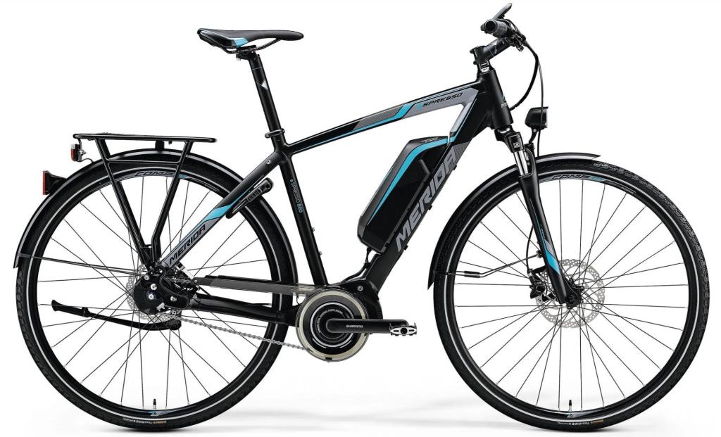 Merida E-Spresso SPORT 800 EQ (automatisch schakelen), Fietsen en Brommers, Gebruikt, 50 km per accu of meer, 55 tot 59 cm, Ophalen