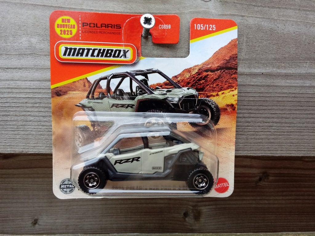 Polaris RZR Pro R 4 Matchbox, Ophalen, Nieuw, Auto