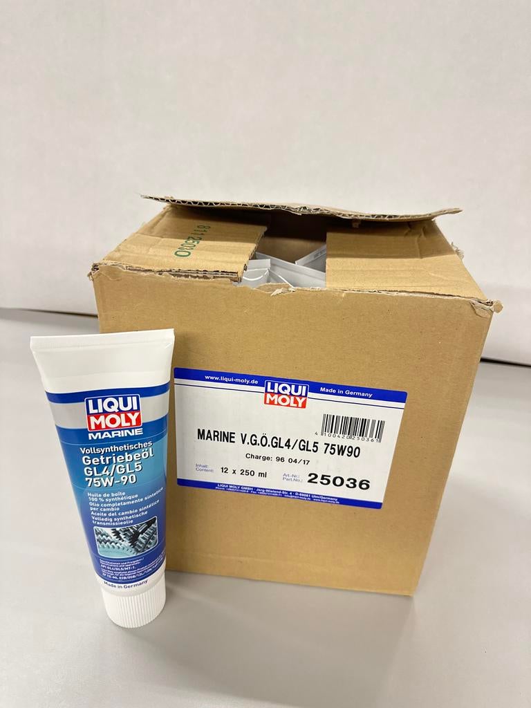 12x Liqui Moly Marine V.G.Ö. GL4/GL5 75W90 Synthetisch, Verzenden, Nieuw