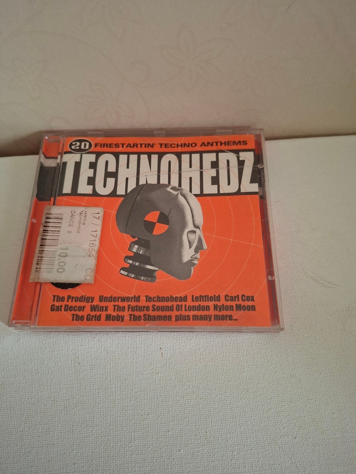 Technohedz: 20 Firestartin' Techno Anthems CD, Gebruikt, Ophalen of Verzenden, Techno, Verzamelalbum