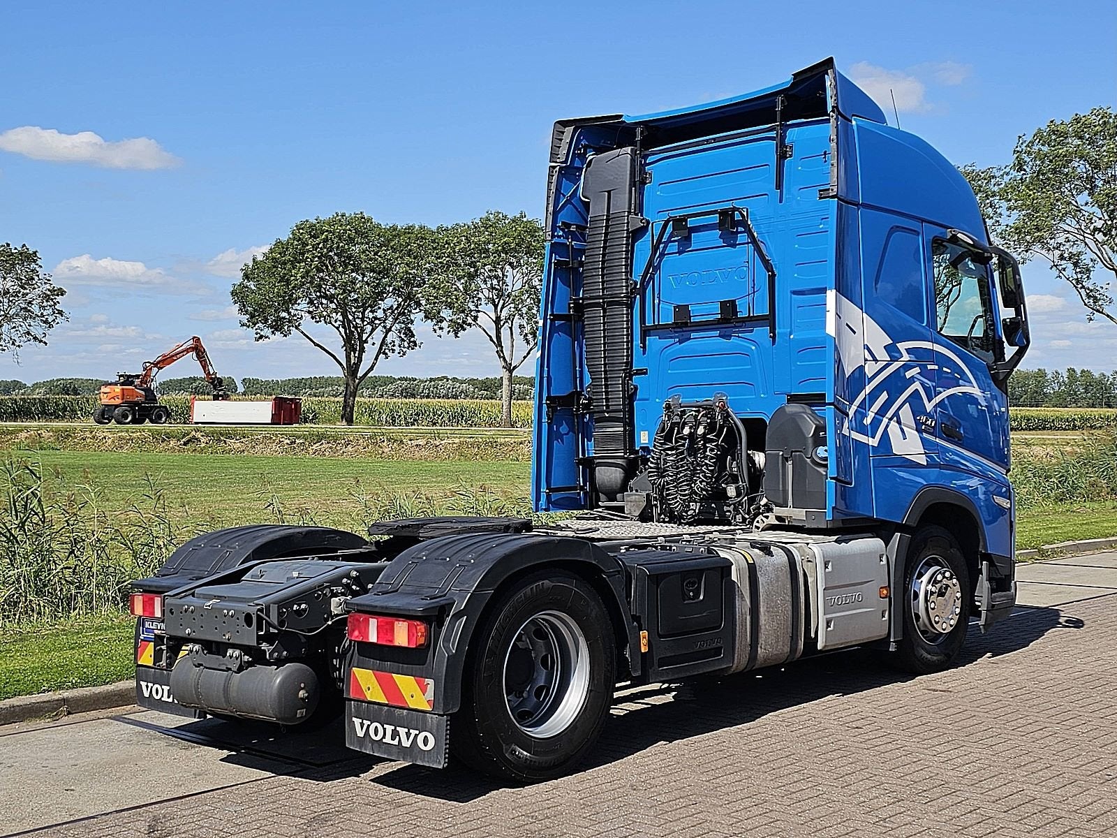 VOLVO FH 460, Auto's, Automaat, Euro 6, Blauw, Bedrijf
